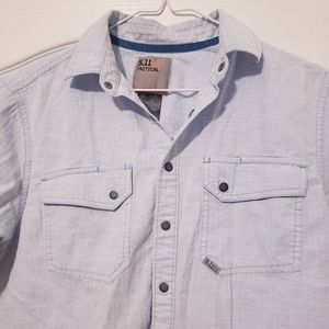 5.11 Tactical Light Denim Blue Mens Shirt